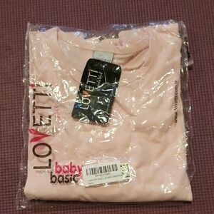 Lovetti Baby Basic Pink Tee Size 8yrs Old
